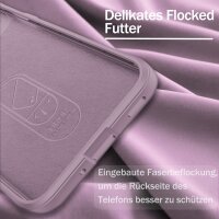Hülle für Xiaomi Redmi 15c Handyhülle Outdoor Case Back Cover Handy Tasche Bumper in Lila