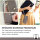 Handykette für iPhone 17 Pro Hülle mit Band Handyhülle Kartenfächer PU Leder Umhängetasche in Grau