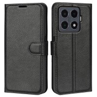 Hülle für Xiaomi 15T Pro Handyhülle Handy Tasche Klapphülle Flipcase Wallet Case Etui Schwarz