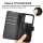 Hülle für Xiaomi 15T Pro Handyhülle Handy Tasche Klapphülle Flipcase Wallet Case Etui Schwarz