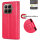 Hülle für Xiaomi 15T Pro Handy Tasche Handyhülle Wallet Case Flip Cover in Rot