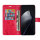 Hülle für Xiaomi 15T Pro Handy Tasche Handyhülle Wallet Case Flip Cover in Rot