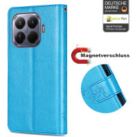 Hülle für Xiaomi 15T Pro Handy Tasche Handyhülle Wallet Case Flip Cover in Blau
