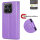 Hülle für Xiaomi 15T Handy Tasche Handyhülle Wallet Case Flip Cover in Lila