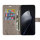 Hülle für Xiaomi 15T Handy Tasche Handyhülle Wallet Case Flip Cover in Grau