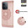 Handy Tasche für Xiaomi Redmi 15C Hülle Handyhülle Klapphülle Wallet Case in Rosegold