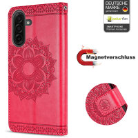 Handy Tasche für Samsung Galaxy A17 / A26 Hülle Handyhülle Klapphülle Wallet Case in Rot
