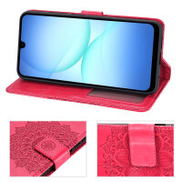 Handy Tasche für Samsung Galaxy A17 / A26 Hülle Handyhülle Klapphülle Wallet Case in Rot