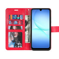 Handy Tasche für Samsung Galaxy A17 / A26 Hülle Handyhülle Klapphülle Wallet Case in Rot