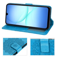 Handy Tasche für Samsung Galaxy A17 / A26 Hülle Handyhülle Klapphülle Wallet Case in Blau
