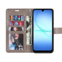Handy Tasche für Samsung Galaxy A17 / A26 Hülle Handyhülle Klapphülle Wallet Case in Grau