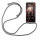 Handykett für Xiaomi 15T Hülle mit Kordel Handyhülle mit Band in Grau