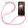 Handykett für Xiaomi 15T Hülle mit Kordel Handyhülle mit Band in Rosa