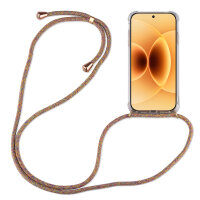 Handykett für Xiaomi 17 Hülle mit Kordel Handyhülle mit Band in Rainbow