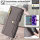 Handykette für Xiaomi 17 Pro Hülle mit Band Handyhülle Kartenfächer PU Leder Umhängetasche in Grau
