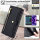 Handykette für Xiaomi 17 Pro Hülle mit Band Handyhülle Kartenfächer PU Leder Umhängetasche in Schwarz