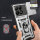 Outdoor Panzer Hülle Xiaomi 17 Handyhülle Kameraschutz Ringhalter in Silber