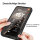 360° Grad Hülle Xiaomi 15T Pro Rundum vollschutz Integriertem Displayschutz in Schwarz