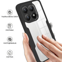 360° Grad Hülle für Xiaomi 17 Rundum vollschutz Integriertem Displayschutz in Schwarz