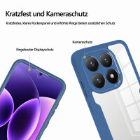360° Grad Hülle für Xiaomi 17 Rundum vollschutz Integriertem Displayschutz in Blau