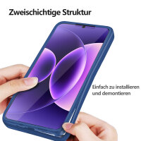 360° Grad Hülle für Xiaomi 17 Rundum vollschutz Integriertem Displayschutz in Blau