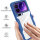 360° Grad Hülle für Xiaomi 17 Pro Rundum vollschutz Integriertem Displayschutz in Blau