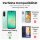 Handykette für Samsung Galaxy A26 Hülle mit Band Handyhülle Kartenfächer PU Leder Umhängetasche in Hellblau