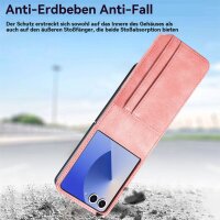 Hülle für Samsung Galaxy Z Flip 7 - Handyhülle Schutzhülle Flip Case Etui TPU Rosa