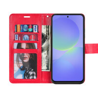 Hülle für Samsung Galaxy A36/ A56 Handy Tasche Case Schutzhülle Schale Etui BF Mandala Rot
