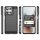 Carbon Hülle für Moto G56 Hülle Handyhülle Outdoor Handy Tasche Bumper Case Back Cover