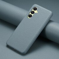 Hülle Handyhülle Stoßfeste Handy Tasche Ultra-Dünn Case Leder Bumper für Samsung Galaxy A26 Blau