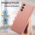 Hülle Handyhülle Stoßfeste Handy Tasche Ultra-Dünn Case Leder Bumper für Samsung Galaxy A26 Rosa