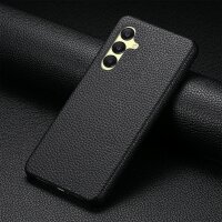 Hülle Handyhülle Stoßfeste Handy Tasche Ultra-Dünn Case Leder Bumper für Samsung Galaxy A26 Schwarz