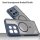 Magsafe Handyhülle für Motorola Moto G56 Matt Case Schutzhülle Kratzfest Magnet Hülle Blau