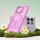 Magsafe Handyhülle für Motorola Moto G56 Matt Case Schutzhülle Kratzfest Magnet Hülle Pink