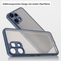 Handyhülle für Nothing Phone 3A Lite Matt Stoßfest Schutzhülle Back cover in Blau