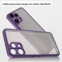 Handyhülle für Nothing Phone 3A Lite Matt Stoßfest Schutzhülle Back cover in Lila