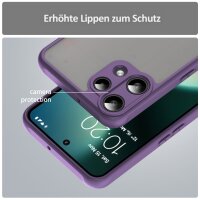 Handyhülle für Nothing Phone 3A Lite Matt Stoßfest Schutzhülle Back cover in Lila
