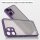 Handyhülle für Nothing Phone 3A Lite Matt Stoßfest Schutzhülle Back cover in Lila