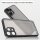 Handyhülle für Nothing Phone 3A Lite Matt Stoßfest Schutzhülle Back cover in Schwarz
