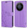 Hülle für Honor Magic 8 Lite Handyhülle Schutzhülle Wallet Case Klapphülle Etui Lila