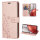 Hülle für Honor Magic 8 Lite Handyhülle Schutzhülle Wallet Case Klapphülle Etui Rosegold