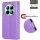 Hülle für Xiaomi Redmi Note 15 4G / 5G Handyhülle Wallet Case Klapphülle in Lila