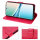 Hülle für Xiaomi Redmi Note 15 4G / 5G Handyhülle Wallet Case Klapphülle in Rot