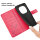 Hülle für Xiaomi Redmi Note 15 4G / 5G Handyhülle Wallet Case Klapphülle in Rot