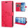 Hülle für Xiaomi Redmi Note 15 Pro 4G Handyhülle Wallet Case Klapphülle in Rot
