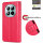 Hülle für Xiaomi Redmi Note 15 Pro 4G Handyhülle Wallet Case Klapphülle in Rot