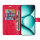 Hülle für Xiaomi Redmi Note 15 Pro+ Handyhülle Wallet Case Klapphülle in Rot