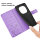 Hülle für Xiaomi Redmi Note 15 Pro+ Handyhülle Wallet Case Klapphülle in Lila