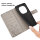 Hülle für Xiaomi Redmi Note 15 Pro+ Handyhülle Wallet Case Klapphülle in Grau